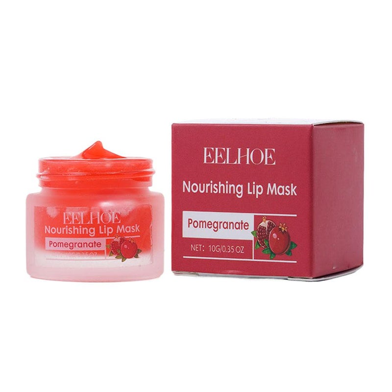 Pomegranate Lip Mask - Moisturizing, Brightening, Hydrating, Protecting Against Dryness, Cracking, and Fine Lines - A05-0708-01
